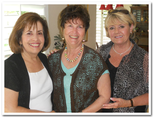 Carol Temple, Marti Unger, and Karen Tillis